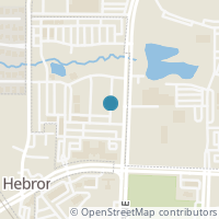 Map location of 4221 Mingo Drive, Carrollton, TX 75010