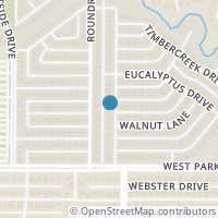 Map location of 2109 Maple Leaf Drive, Plano, TX 75075