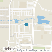 Map location of 4252 Colton Drive, Carrollton, TX 75010