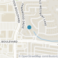 Map location of 2100 Sinclair Lane, Plano, TX 75093