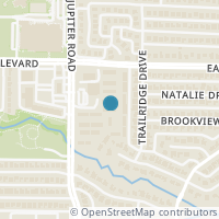 Map location of 2500 E Park Boulevard #U2, Plano, TX 75074