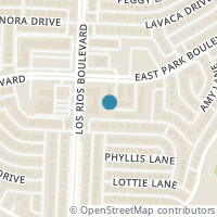 Map location of 2205 Caniesto St, Plano TX 75074