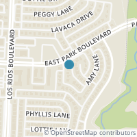 Map location of 2224 Molly Lane, Plano, TX 75074