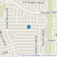 Map location of 4421 Ringgold Lane, Plano, TX 75093