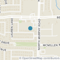 Map location of 109 Devenshire Drive, Murphy, TX 75094