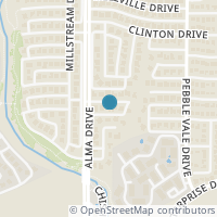 Map location of 1012 Revere Circle, Plano, TX 75075