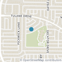 Map location of 4536 Chesterwood Drive, Plano, TX 75093