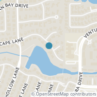 Map location of 5204 Seascape Lane, Plano, TX 75093