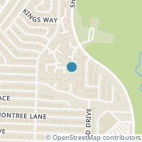 Map location of 2809 Barkwood Court, Plano, TX 75074