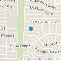 Map location of 4216 Saint Albans Dr, Plano TX 75093