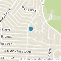 Map location of 2809 Persimmons Court, Plano, TX 75074