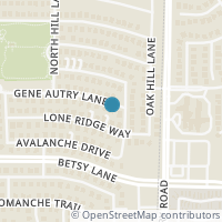 Map location of 630 Gene Autry Ln, Murphy TX 75094