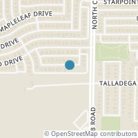 Map location of 1606 Ridgecove Drive, Wylie, TX 75098