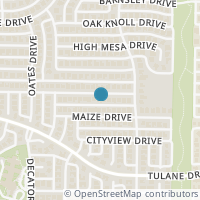 Map location of 4424 Lone Tree Dr, Plano TX 75093
