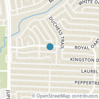 Map location of 2512 ROYAL OAKS Drive, Plano, TX 75074