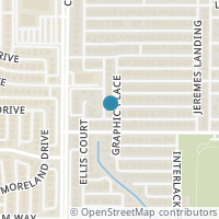 Map location of 2709 Graphic Place, Plano, TX 75075