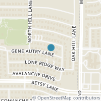 Map location of 625 Gene Autry Ln, Murphy TX 75094