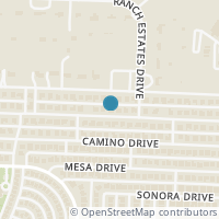 Map location of 3933 Carrizo Drive, Plano, TX 75074