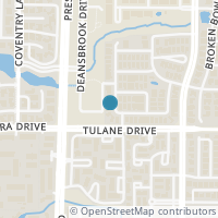 Map location of 2705 White Dove Dr, Plano TX 75093