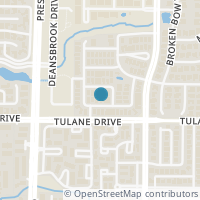 Map location of 4809 Pyramid Drive, Plano, TX 75093