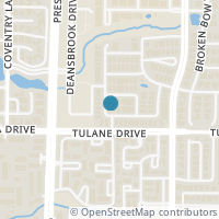 Map location of 4821 Pyramid Drive, Plano, TX 75093