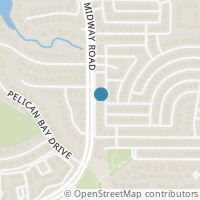 Map location of 2601 Creswick Drive, Plano, TX 75093