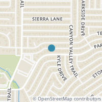 Map location of 2505 Parkhaven Dr, Plano TX 75075