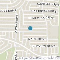 Map location of 4441 Lone Tree Drive, Plano, TX 75093