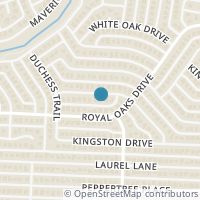 Map location of 2712 Chancellor Dr, Plano TX 75074