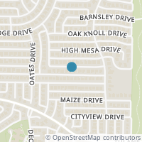 Map location of 4428 Elmhurst Drive, Plano, TX 75093
