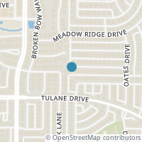 Map location of 4568 VISTA KNOLL Drive, Plano, TX 75093