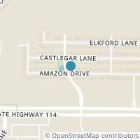 Map location of 1301 Amazon Drive, Fort Worth, TX 76247