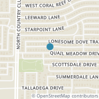 Map location of 1500 Quail Meadow Dr, Wylie TX 75098