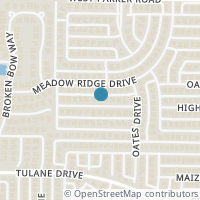 Map location of 4545 Crosstimber Drive, Plano, TX 75093
