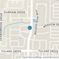 Map location of 4701 Eva Place, Plano, TX 75093