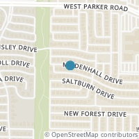 Map location of 4204 Mildenhall Dr, Plano TX 75093