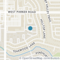 Map location of 3101 Townbluff Drive #713, Plano, TX 75075