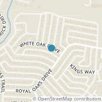 Map location of 2912 White Oak Drive, Plano, TX 75074