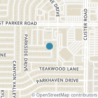 Map location of 2204 Kirby Drive, Plano, TX 75075