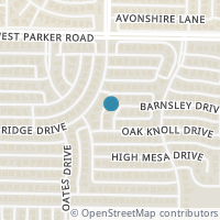 Map location of 3009 Saint Regas Drive, Plano, TX 75093
