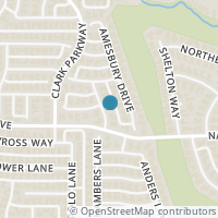 Map location of 2808 Covey Place, Plano, TX 75093