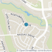 Map location of 5644 NORTHBROOK Drive, Plano, TX 75093