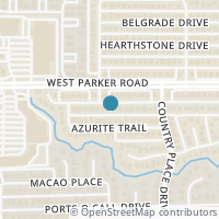 Map location of 1712 Copper Creek Dr, Plano TX 75075