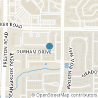 Map location of 4717 Durham Dr, Plano TX 75093