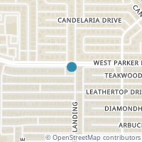 Map location of 3701 Saddlehead Drive, Plano, TX 75075