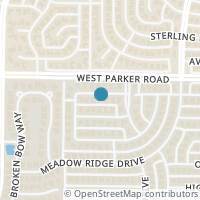 Map location of 4544 Glenville Dr, Plano TX 75093