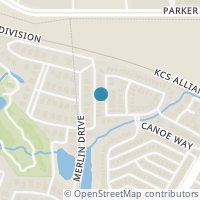 Map location of 4713 Feldman Drive, Carrollton, TX 75010