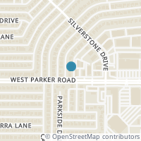 Map location of 3304 Treehouse Lane, Plano, TX 75023