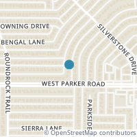 Map location of 2456 Winterstone Drive, Plano, TX 75023