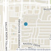 Map location of 5981 Kensington Dr, Plano TX 75093